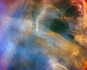 Preview wallpaper cloudscape, clouds, satellite, space