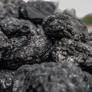 Preview wallpaper coal, rocks, black