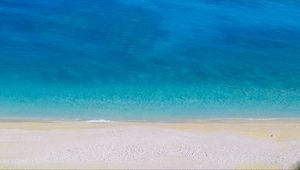 Preview wallpaper coast, beach, sand, water