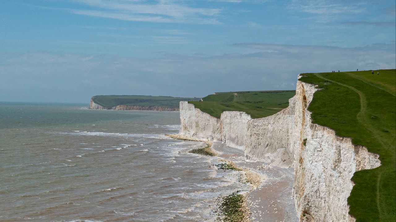 Wallpaper coast, landscape, sea, nature