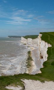 Preview wallpaper coast, landscape, sea, nature