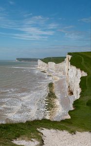 Preview wallpaper coast, landscape, sea, nature