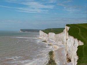 Preview wallpaper coast, landscape, sea, nature