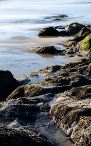 Preview wallpaper coast, rocks, sea, landscape, nature