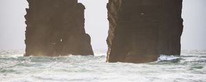 Preview wallpaper coast, rocks, sea, water