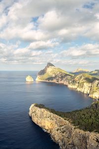 Preview wallpaper coast, rocks, sea, nature, landscape