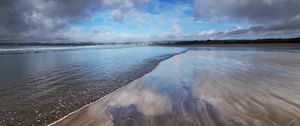 Preview wallpaper coast, sea, landscape, sky