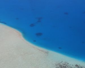 Preview wallpaper coast, sea, landscape, bottom