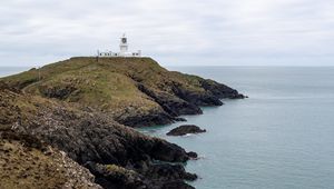 Preview wallpaper coast, sea, lighthouse, nature