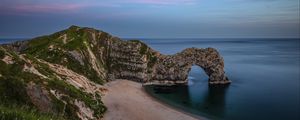 Preview wallpaper coast, sea, rock, arch, landscape