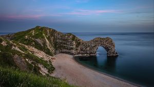 Preview wallpaper coast, sea, rock, arch, landscape