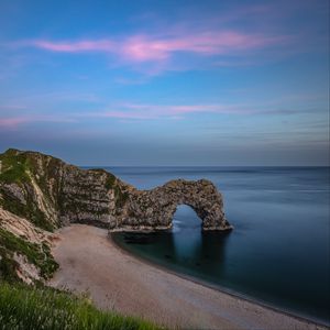 Preview wallpaper coast, sea, rock, arch, landscape