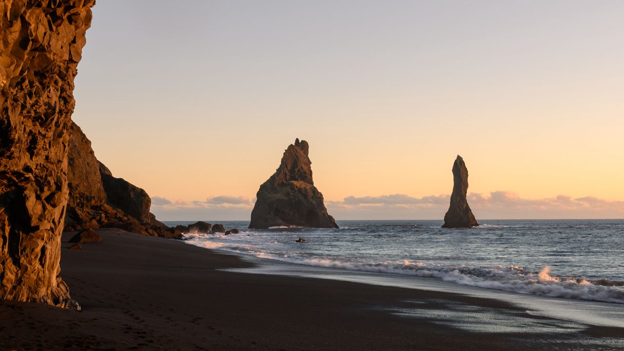 Wallpaper coast, sea, rocks, landscape, nature