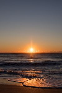Preview wallpaper coast, sea, sunrise, nature