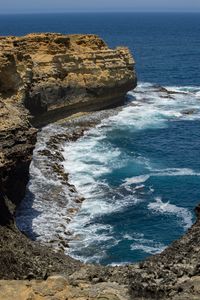 Preview wallpaper coast, sea, surf, rocks, stones