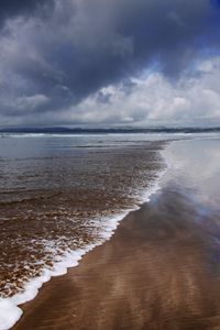 Preview wallpaper coast, sea, wave, foam, landscape