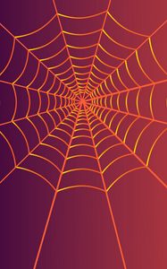 Preview wallpaper cobweb, art, lines, plexus