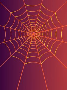 Preview wallpaper cobweb, art, lines, plexus