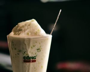 Preview wallpaper cocktail, ice cream, dessert, cup