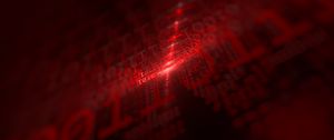 Preview wallpaper code, glow, red, numbers, matrix