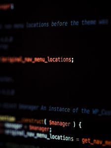 Preview wallpaper code, programming, it, symbols, technologies