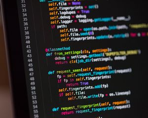 Preview wallpaper code, programming, text, strings, multicolored