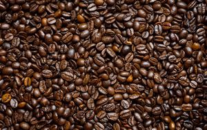 Preview wallpaper coffee beans, beans, coffee, brown