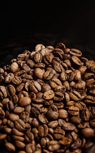 Preview wallpaper coffee beans, beans, coffee, brown, macro