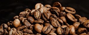 Preview wallpaper coffee beans, beans, coffee, brown, macro