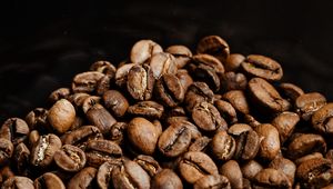 Preview wallpaper coffee beans, beans, coffee, brown, macro