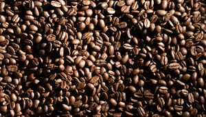 Preview wallpaper coffee beans, beans, coffee, cinnamon, macro