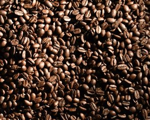 Preview wallpaper coffee beans, beans, coffee, cinnamon, macro