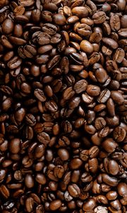 Preview wallpaper coffee beans, beans, coffee, texture, brown