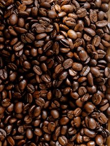 Preview wallpaper coffee beans, beans, coffee, texture, brown