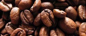 Preview wallpaper coffee beans, beans, roasting, coffee, brown