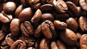 Preview wallpaper coffee beans, beans, roasting, coffee, brown