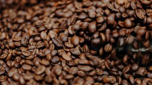 Preview wallpaper coffee, beans, caffeine, blur