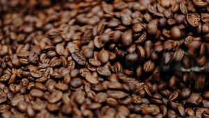 Preview wallpaper coffee, beans, caffeine, blur