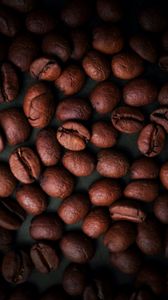 Preview wallpaper coffee beans, coffee, beans, brown