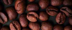 Preview wallpaper coffee beans, coffee, beans, brown