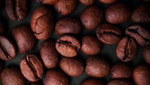 Preview wallpaper coffee beans, coffee, beans, brown