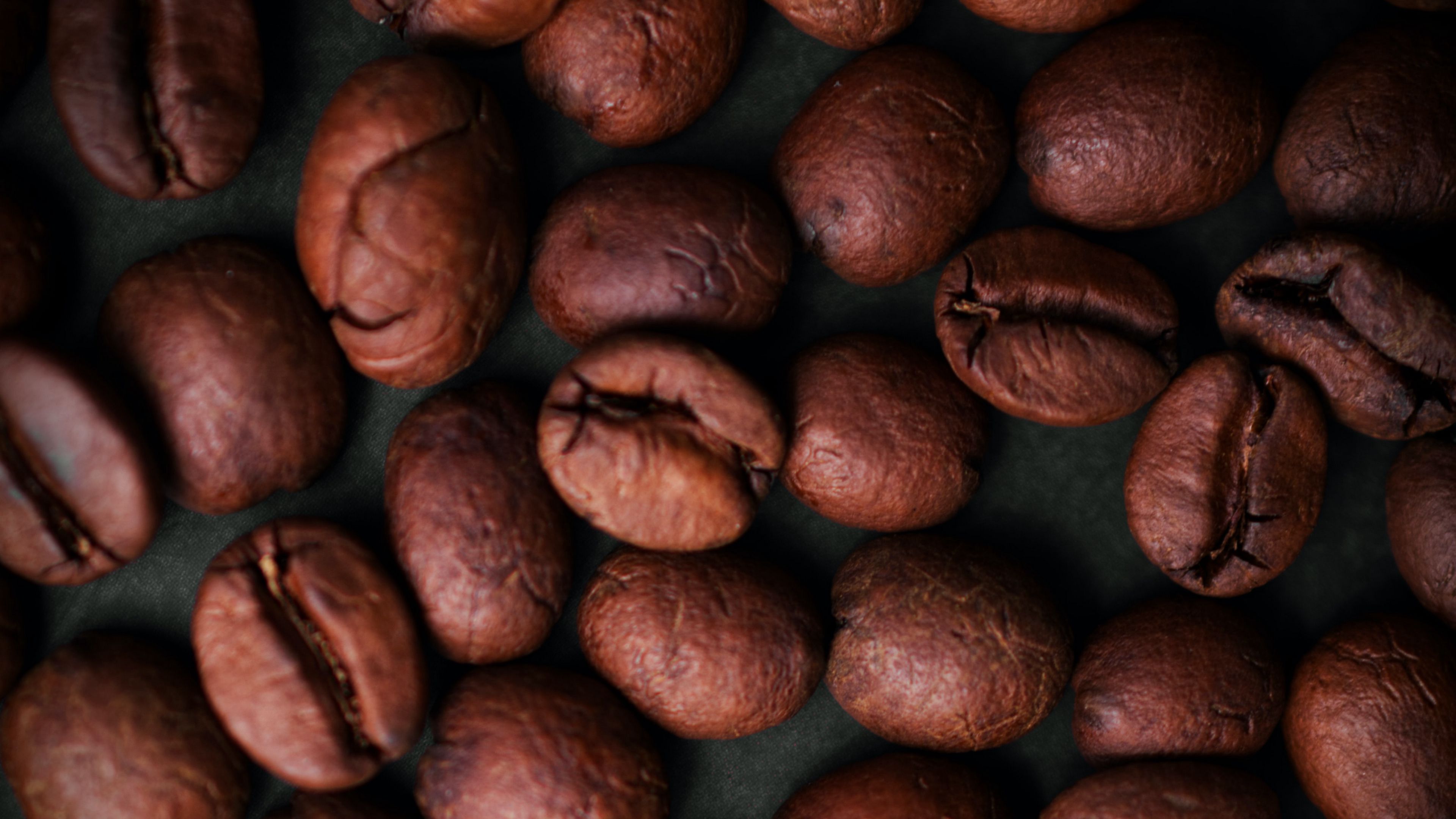 Download wallpaper 3840x2160 coffee beans, coffee, beans, brown 4k uhd ...