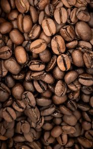 Preview wallpaper coffee beans, coffee, beans, macro