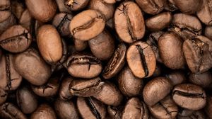 Preview wallpaper coffee beans, coffee, beans, macro