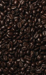 Preview wallpaper coffee beans, coffee, beans, brown, dark