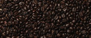 Preview wallpaper coffee beans, coffee, beans, brown, dark