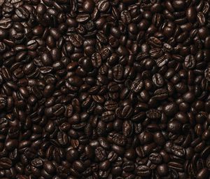 Preview wallpaper coffee beans, coffee, beans, brown, dark