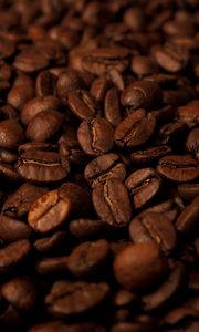 Preview wallpaper coffee beans, coffee, beans, roasting, brown