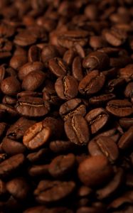 Preview wallpaper coffee beans, coffee, beans, roasting, brown