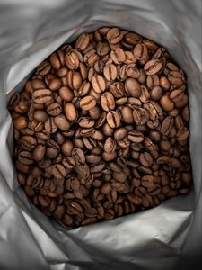 Preview wallpaper coffee beans, coffee, brown, beans